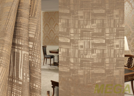 Ткани портьерные Однотон Жаккард ERT AND1331-11/150 P Jak