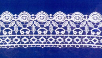Кружево № 600300 шир 60мм(уп.9м)