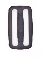 Пряжка 2-х щелевая пластик шир.25мм (2000шт)