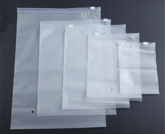 Пакет ПЭ 30х35 зип замок с бегунком (60 мкм) 