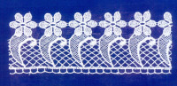 Кружево № 6005719 шир 60мм(уп.9м)
