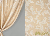 Ткани портьерные Однотон Жаккард LL ROSY 03 V01-J0814/290 P