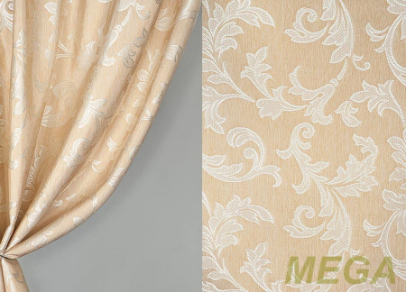 Ткани портьерные Однотон Жаккард LL ROSY 03 V01-J0814/290 P