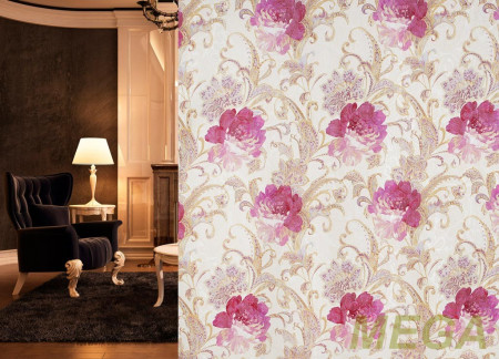 Ткани портьерные Печать Сатен JL JP9401-02/280 PPech