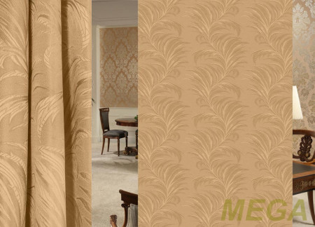 Ткани портьерные Однотон Жаккард ZG 249-12/155