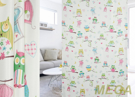 Ткани портьерные Печать Сатен HH ZXY2844-01/280 P Pech