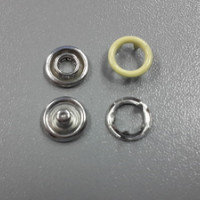 Кнопка рубашечная 9,5мм Открытая в Калуге