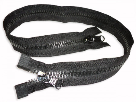 Молния трактор Т-8 2 замка усиленное звено "мелкий зуб" разъемная 75см в Калуге