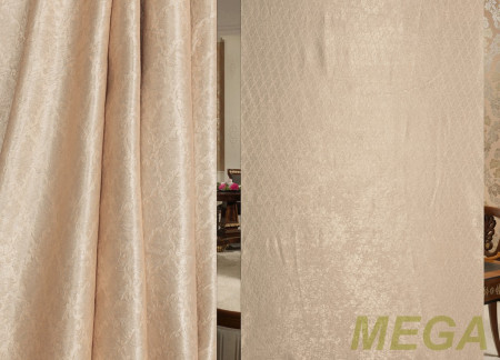 Ткани портьерные Однотон Блэкаут KT DMR-Y1-2/280 Bl