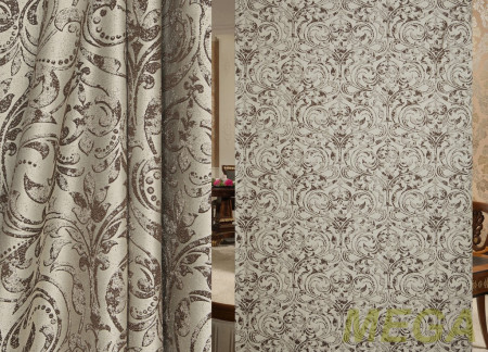 Ткани портьерные Однотон Жаккард ERT IOS 7-V143/280 P Jak