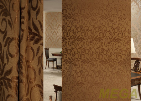 Ткани портьерные Однотон Жаккард HT6378-3051/150 P Jak