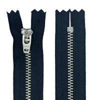 Молния металл джинсовая Т-4 никель Неразъемная 18см в Калуге