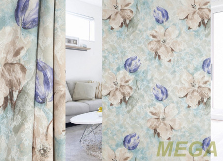 Ткани портьерные Печать Жаккард GL PP1081-4/150 P Pech