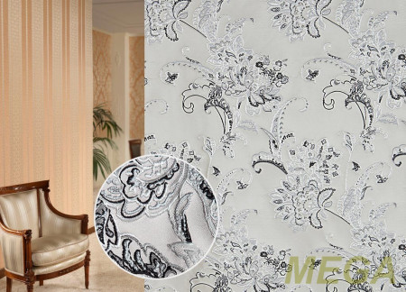 Ткани портьерные Многоцвет Жаккард HM HM13083-03/280 PJak