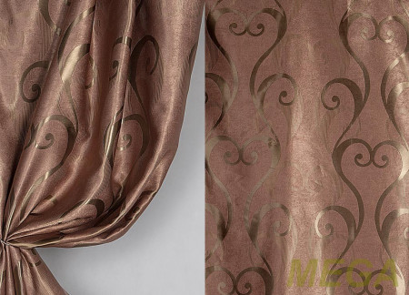 Ткани портьерные Жаккард Блэкаут FAN JYB-42-8/280 Bl