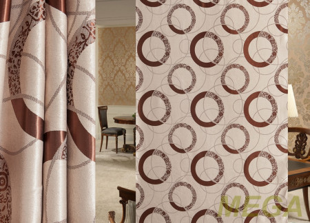 Ткани портьерные Жаккард Блэкаут JL BKJ-1452-23/280 Bl