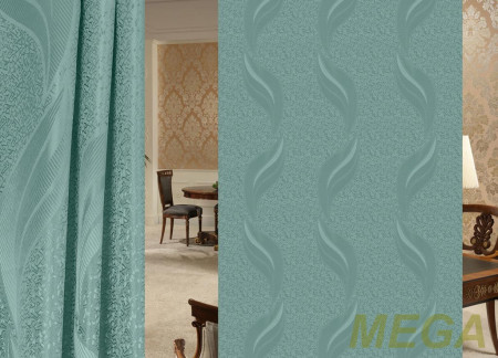 Ткани портьерные Однотон Жаккард ZG 208-35/155