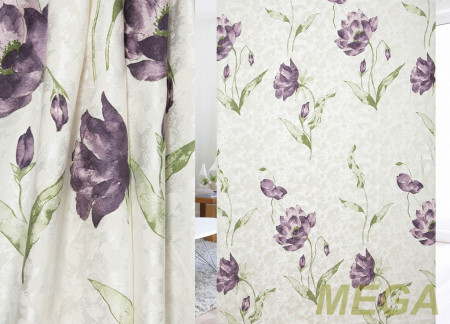 Ткани портьерные Печать Жаккард ERT DP831-4/280 P Pech