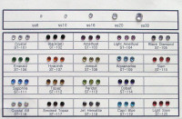 Стразы камни, кристалл SS6 (2мм) 