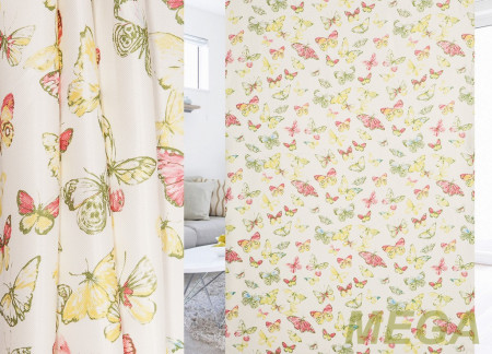 Ткани портьерные Печать Сатен HH ZXY2789-01/280 P Pech