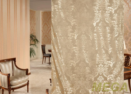 Ткани портьерные Однотон Жаккард ERT AND33-25/280 P Jak