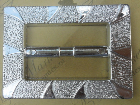 Пряжка металлизированная "ММ" в Калуге