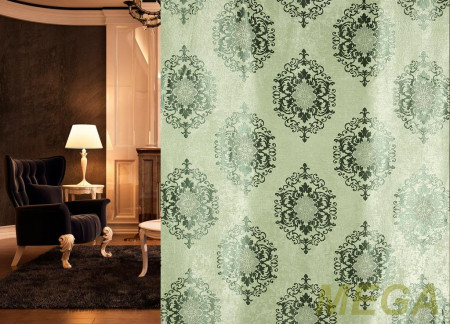 Ткани портьерные Жаккард Блэкаут JL BKJ1482-27/280 Bl