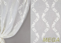 Ткани портьерные Вышивка Лен HH MJ615-1-1/280 LB