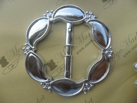 Пряжка металлизированная "ММ" в Калуге