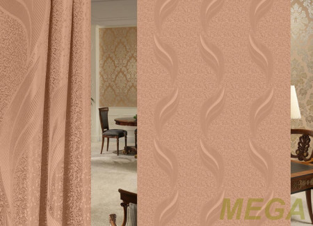 Ткани портьерные Однотон Жаккард GS 208-66/155