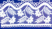 Кружево № 8001714 шир 80мм(уп.9м)