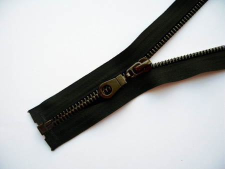 Молния металл Т-8 1 замок Разъемная 70см в Калуге