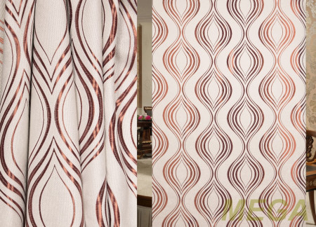 Ткани портьерные Многоцвет Жаккард ERT TERRA 03-V105/280 P Jak