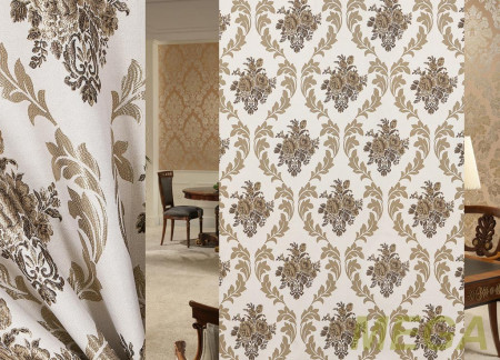 Ткани портьерные Рельеф Жаккард JL 6A96-1/280 PJak