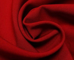 Ткань Габардин 230 шир 150см рул гладь (Красный темный)