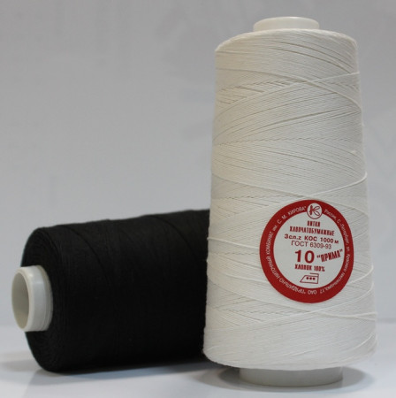 Нитки 100% хлопок 10 (30/3)  в Калуге
