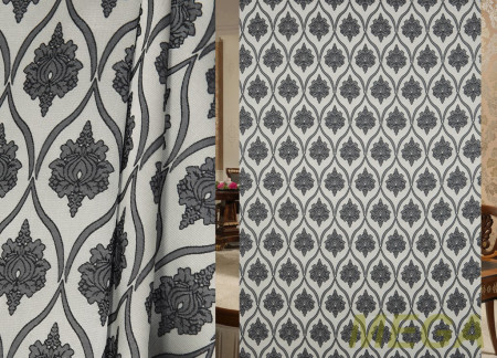 Ткани портьерные Однотон Жаккард ERT IOS530-V222/140 P Jak