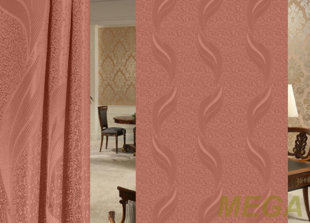 Ткани портьерные Однотон Жаккард ZG 208-71/155