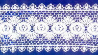 Кружево № 7505159 шир 75мм(уп.9м)