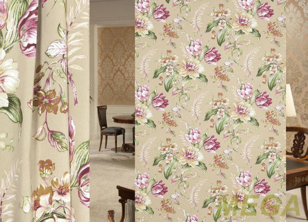 Ткани портьерные Печать Сатен ERT MSP900-1/280 P Pech