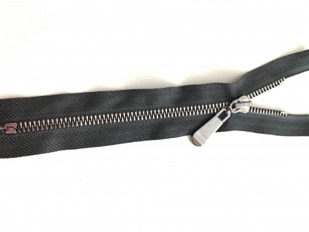 Молния трактор декоративный Т5 1 замок металлизированный зуб у/з 55см в Калуге