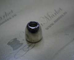 Концевик № 7954 Колокольчик маленький металлизированный (уп.1000шт) (Турция)