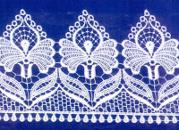 Кружево № 10001412 шир 100мм (уп.9м)
