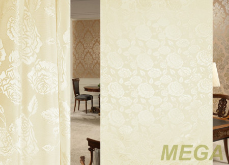 Ткани портьерные Однотон Жаккард MYX BRT918-02/150 P