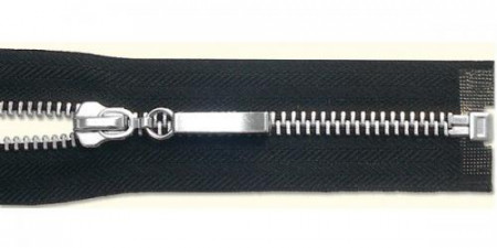 Молния металл никель Т-5 1 замок Разъемная 90 см в Калуге