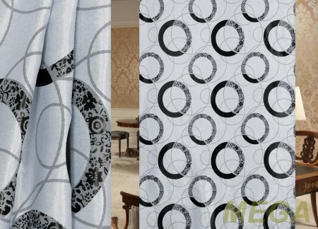 Ткани портьерные Жаккард Блэкаут JL BKJ-1452-102/280 Bl