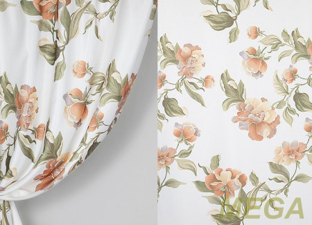 Ткани портьерные Печать Сатен ERT YQ1070-3/280 P Pech