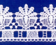 Кружево № 40021 шир 40мм(уп.9м)