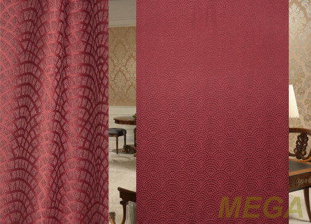 Ткани портьерные Однотон Жаккард HH GD3478-15/280 P Jac