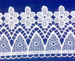 Кружево № 8005413 шир 80мм(уп.9м)